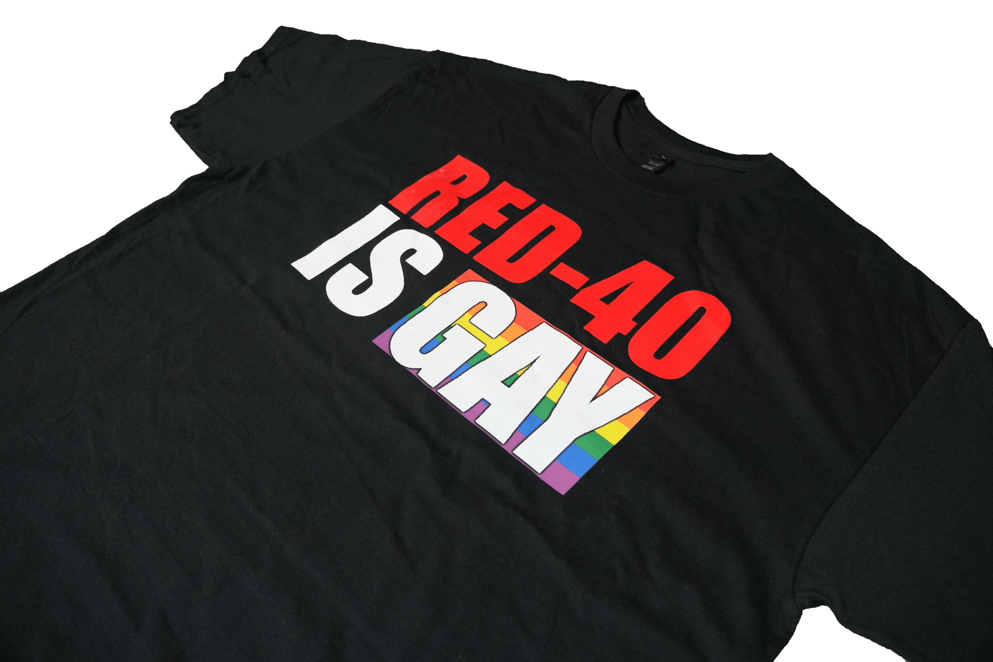 Red-40 is GAY (Black)
