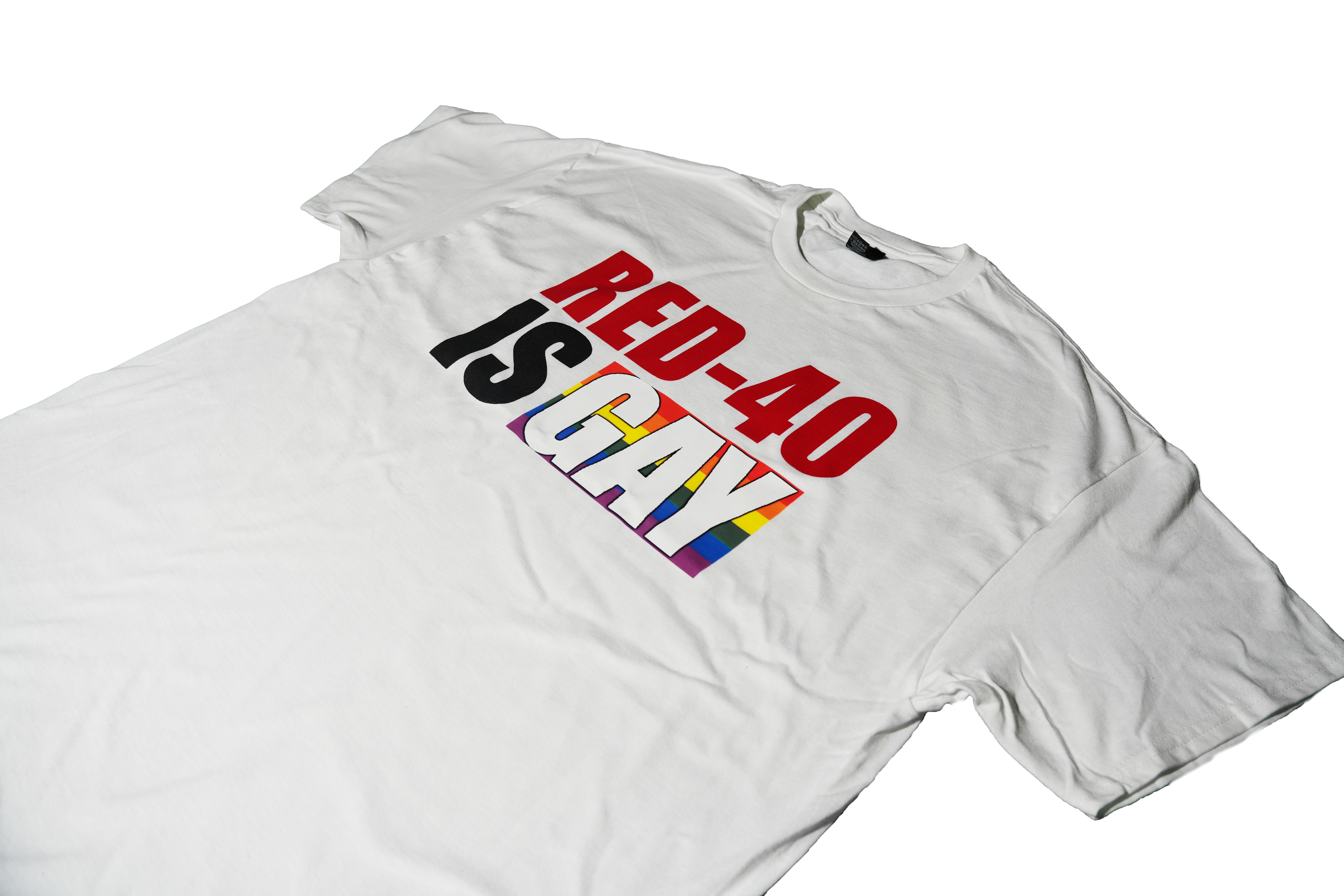 Red-40 is GAY (White)